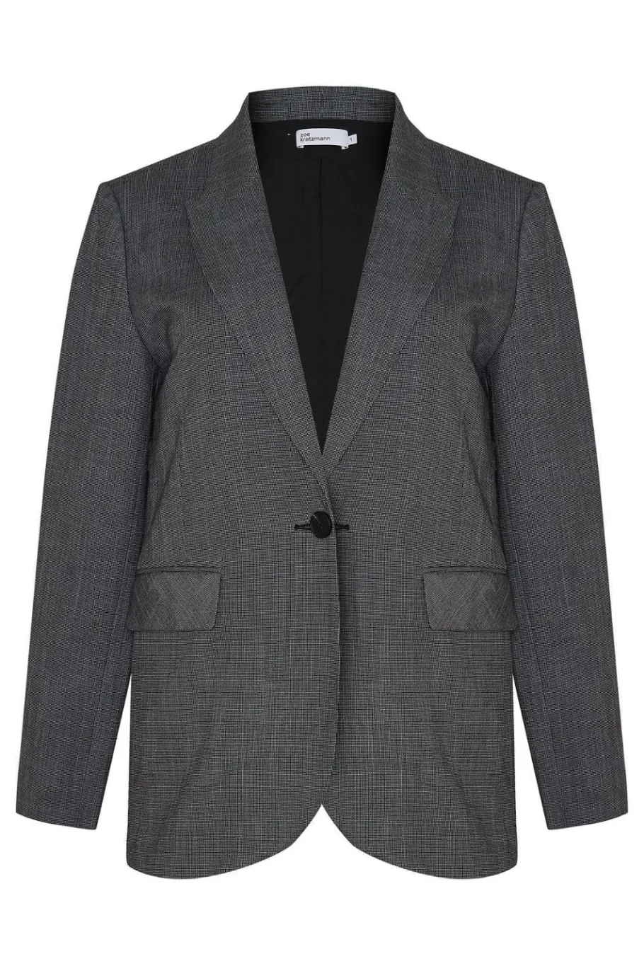 Index Jacket-Charcoal Mini|zoe kratzmann