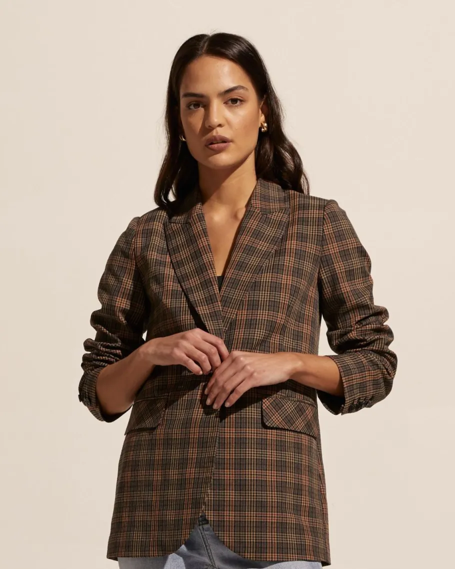 Index Jacket-Toasted Check|zoe kratzmann Outlet