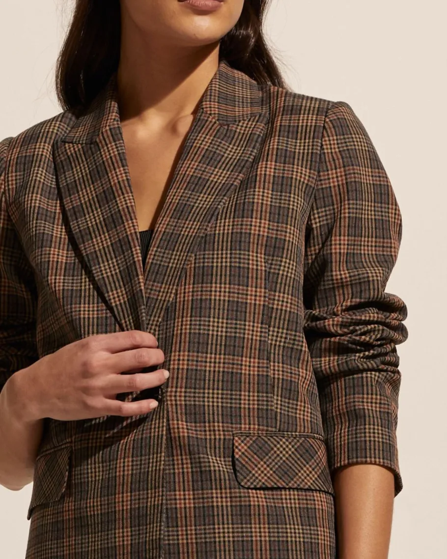 Index Jacket-Toasted Check|zoe kratzmann Outlet