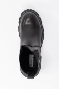 Inset Boot-Black Leather|zoe kratzmann Clearance