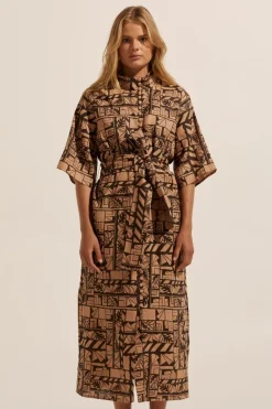 Insight Dress-Matisse Choc|zoe kratzmann Outlet