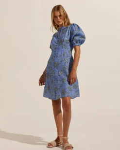 Intent Dress-Azure Botanic|zoe kratzmann Online