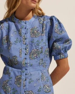 Intent Dress-Azure Botanic|zoe kratzmann Online