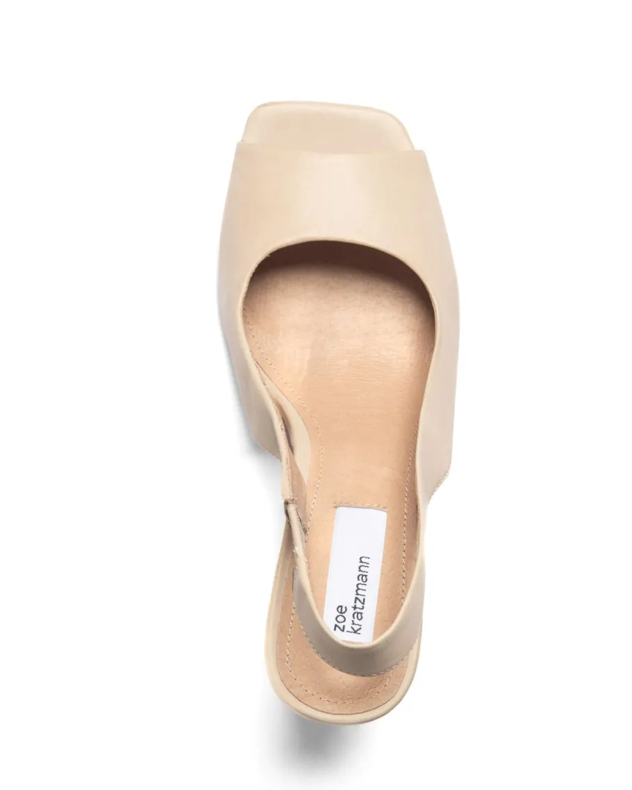 Interval Heel-Eggshell|zoe kratzmann Hot