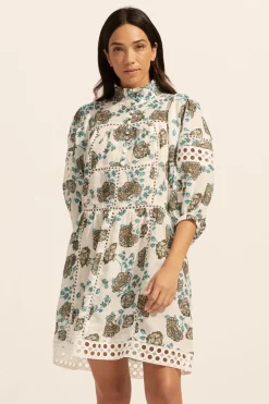 Intrigue Dress-Sage Botanic|zoe kratzmann