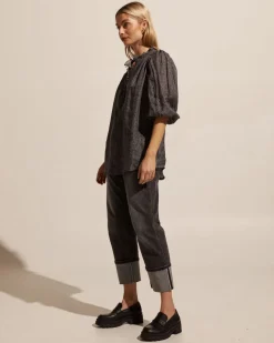 Lilt Top-Graphite Leopard|zoe kratzmann