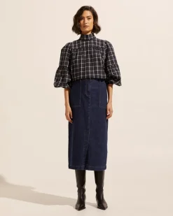 Loft Skirt-Dark Denim|zoe kratzmann Outlet