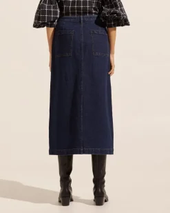 Loft Skirt-Dark Denim|zoe kratzmann Outlet