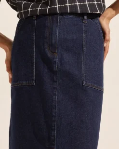Loft Skirt-Dark Denim|zoe kratzmann Outlet