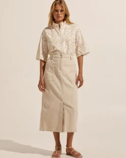 Loft Skirt-Stone|zoe kratzmann Online