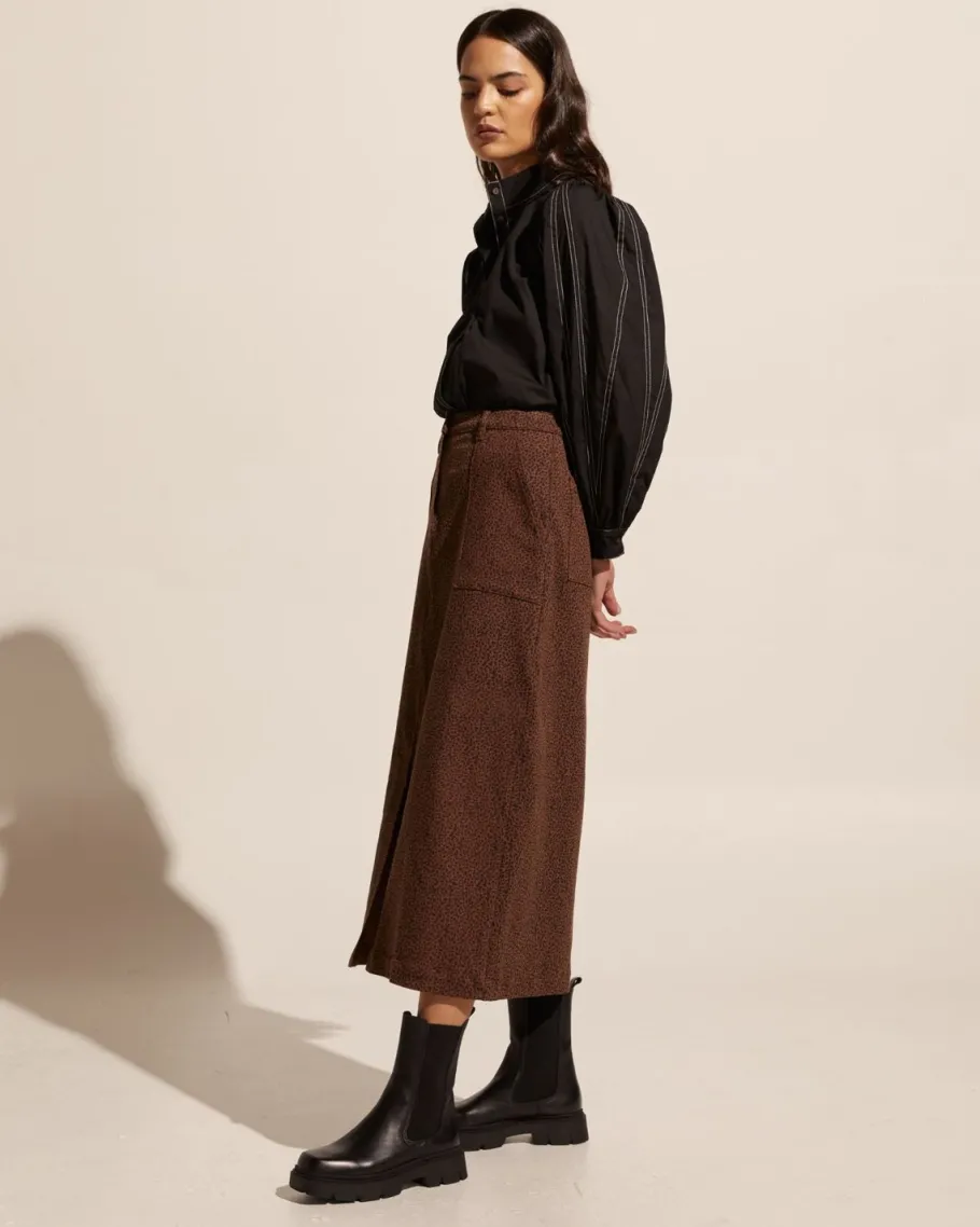 Loft Skirt-Toast Leopard|zoe kratzmann Best