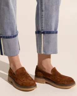 Lotto Loafer-Brown Suede|zoe kratzmann Outlet