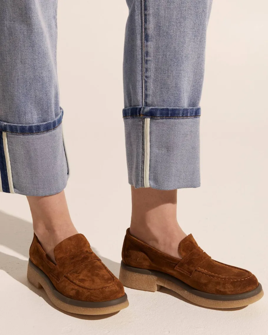 Lotto Loafer-Brown Suede|zoe kratzmann Outlet