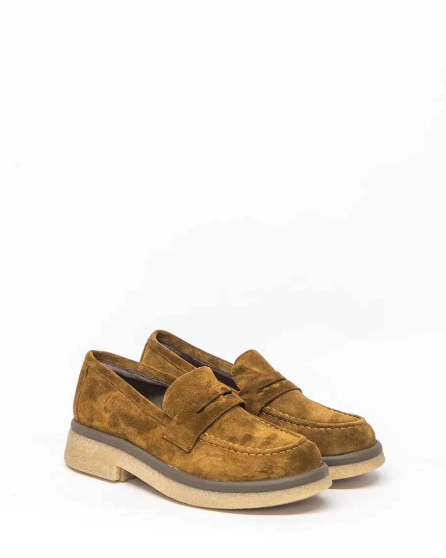 Lotto Loafer-Brown Suede|zoe kratzmann Outlet