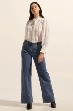Magnet Jean-Mid Wash Denim|zoe kratzmann Outlet