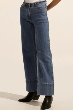 Magnet Jean-Mid Wash Denim|zoe kratzmann Outlet