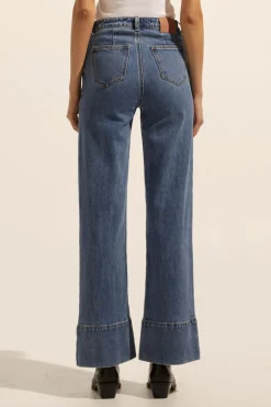 Magnet Jean-Mid Wash Denim|zoe kratzmann Outlet