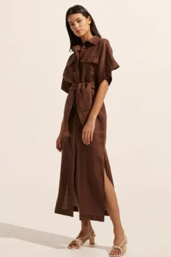 Moat Dress-Carob|zoe kratzmann Sale