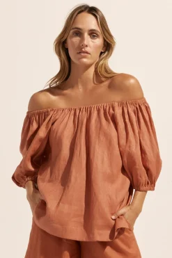 Nomad Top-Ginger|zoe kratzmann Clearance