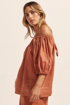 Nomad Top-Ginger|zoe kratzmann Clearance