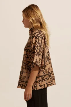 Note Top-Matisse Choc|zoe kratzmann