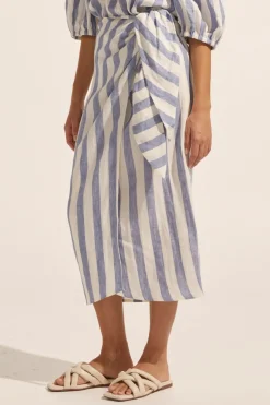 Overflow Skirt-Wide Ocean|zoe kratzmann Clearance