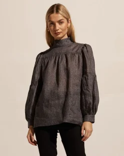 Pace Top-Graphite Leopard|zoe kratzmann Discount