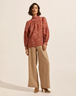 Pace Top-Rust Paisley|zoe kratzmann Online