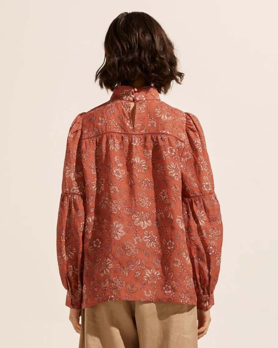 Pace Top-Rust Paisley|zoe kratzmann Online