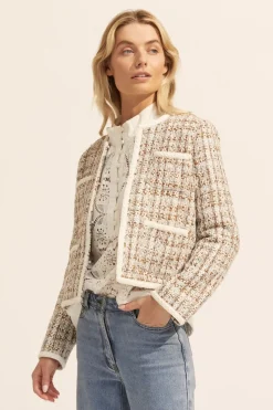 Patron Jacket-Caramel Boucle|zoe kratzmann Discount