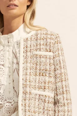 Patron Jacket-Caramel Boucle|zoe kratzmann Discount