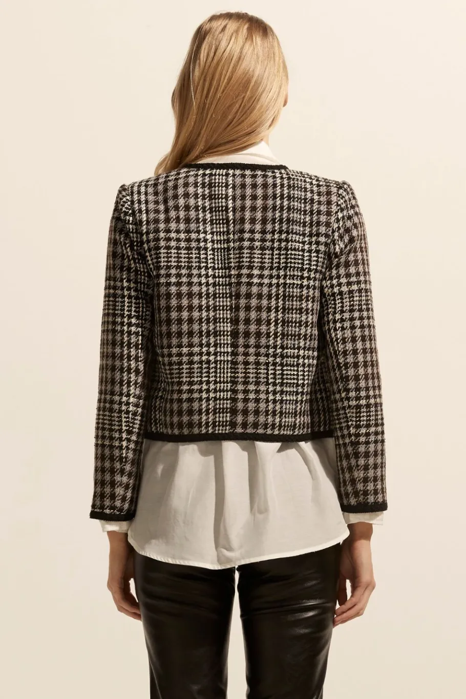 Patron Jacket-Check Boucle|zoe kratzmann Online