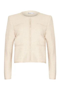 Patron Jacket-Ecru Boucle|zoe kratzmann