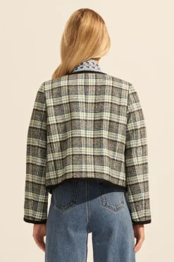 Patron Jacket-Green Check|zoe kratzmann Hot
