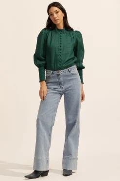 Pier Top-Green|zoe kratzmann Online