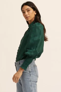 Pier Top-Green|zoe kratzmann Online