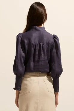 Pier Top-Indigo|zoe kratzmann Hot