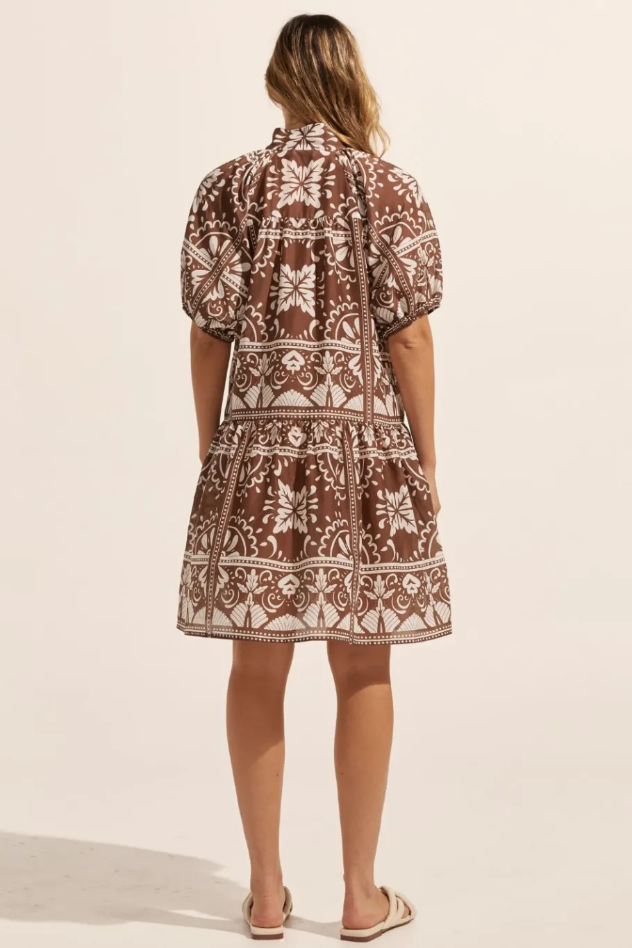 Pivot Dress-Choc Mosaic|zoe kratzmann Best