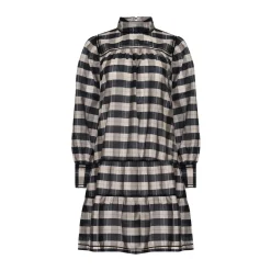 Prowess Dress-Black/Ecru Check|zoe kratzmann Best