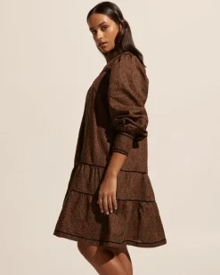 Prowess Dress-Toast Leopard|zoe kratzmann Discount