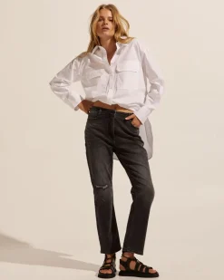 React Jean-Distressed Black|zoe kratzmann Discount