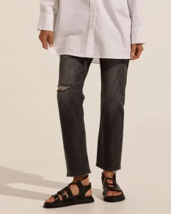 React Jean-Distressed Black|zoe kratzmann Discount
