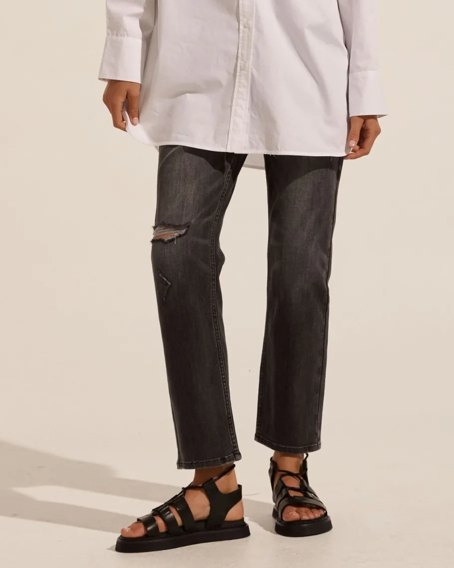 React Jean-Distressed Black|zoe kratzmann Discount