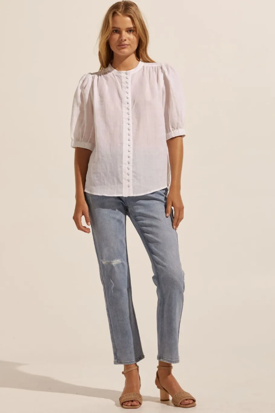 React Jean-Distressed Denim|zoe kratzmann Sale