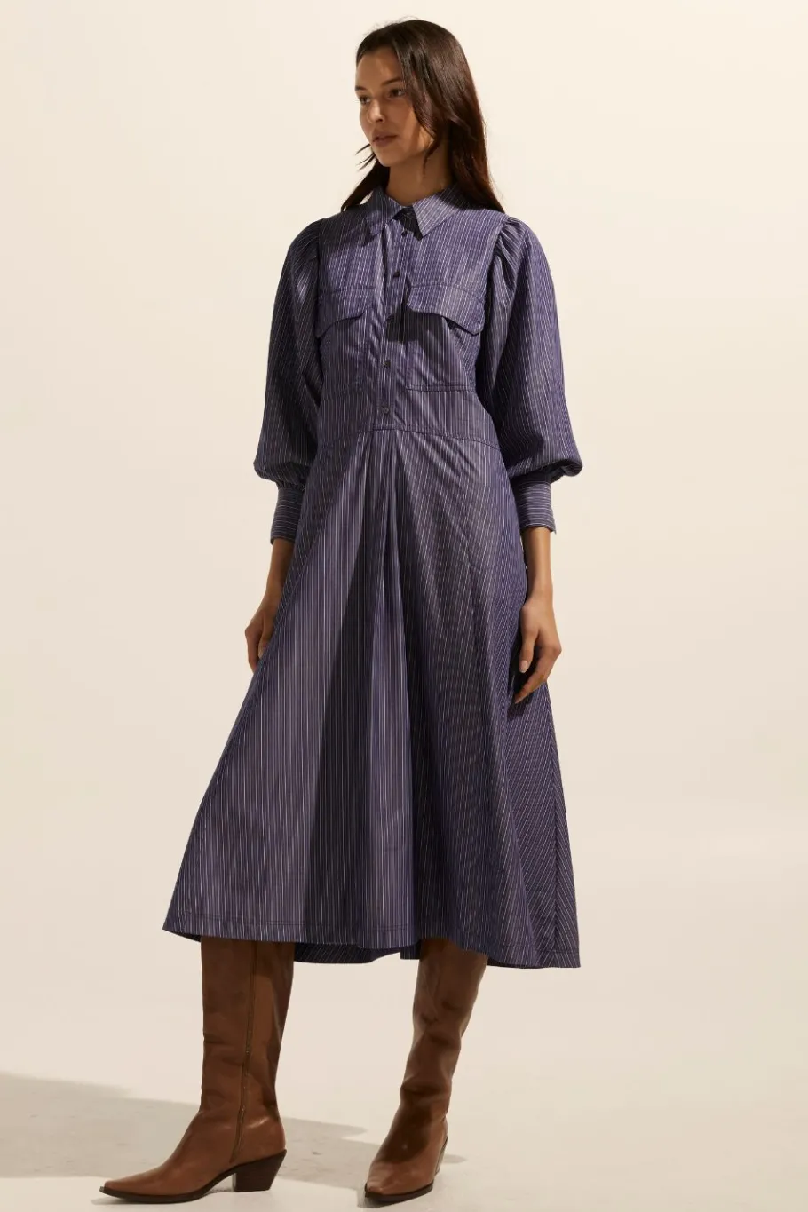 Recess Dress-Yale Stripe|zoe kratzmann Outlet