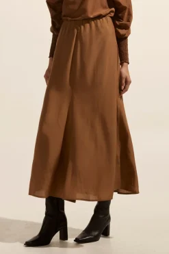 Recite Skirt-Caramel|zoe kratzmann Best