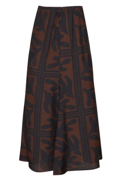 Recite Skirt-Choc Frond|zoe kratzmann Best