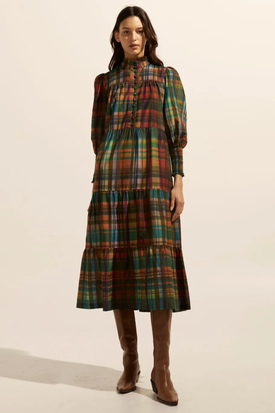 Recruit Dress-Kaleidoscope Check|zoe kratzmann Sale