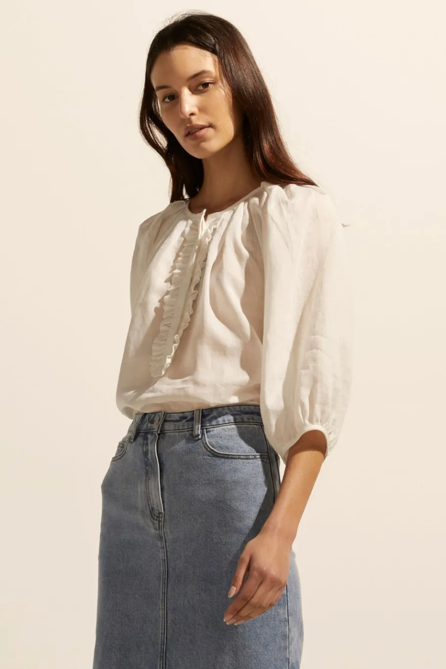 Refine Top-Cream|zoe kratzmann Online