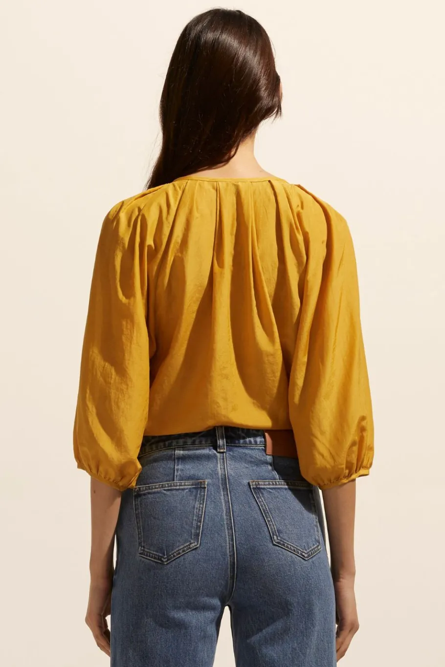 Refine Top-Ochre|zoe kratzmann Clearance
